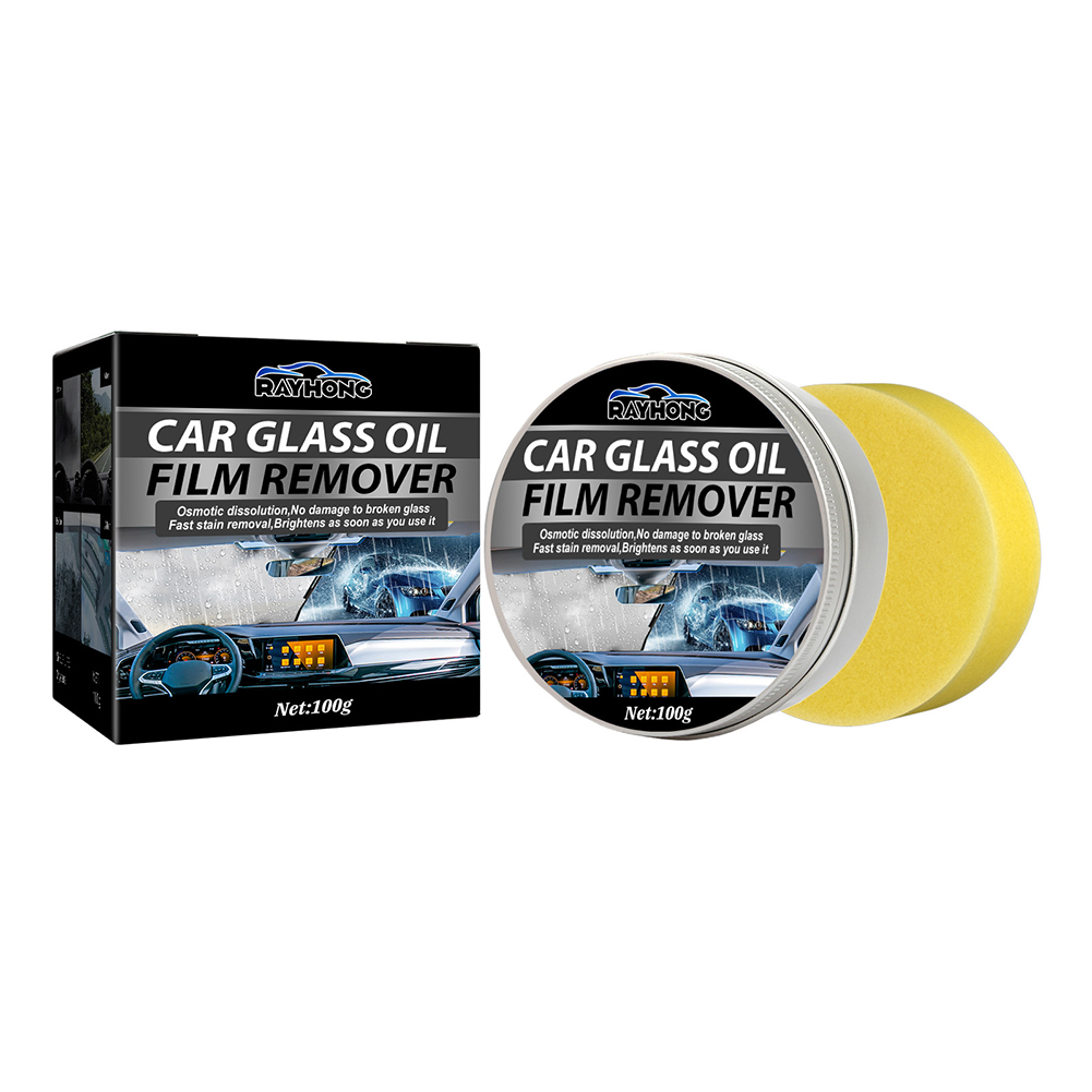 thumbnail image 1 of Limpiador de película de aceite para vidrio de automóvil, desempañador y removedor de película de aceite para parabrisas de automóvil, 1 of 8
