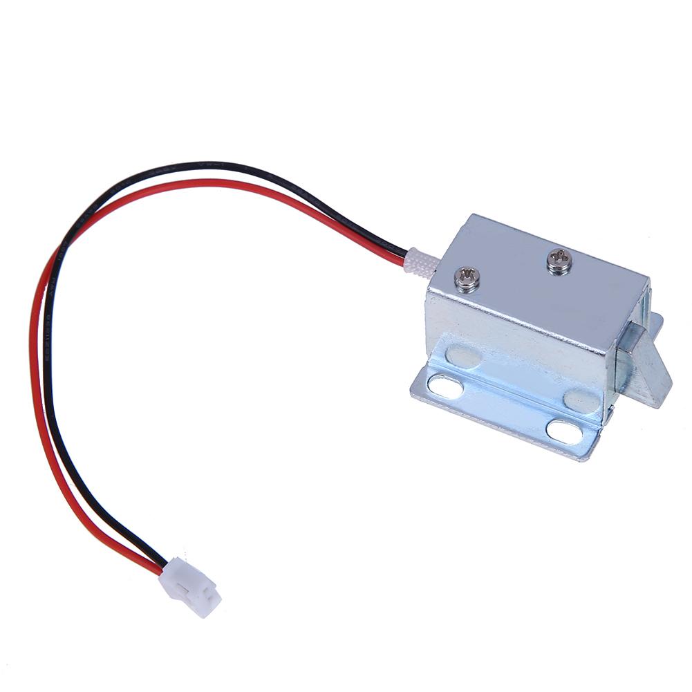 thumbnail image 1 of Lock DC 12V Cilindro de gabinete Solenoide universal para la rejilla de almacenamiento de la caja de cartas 3 PCS, 1 of 3