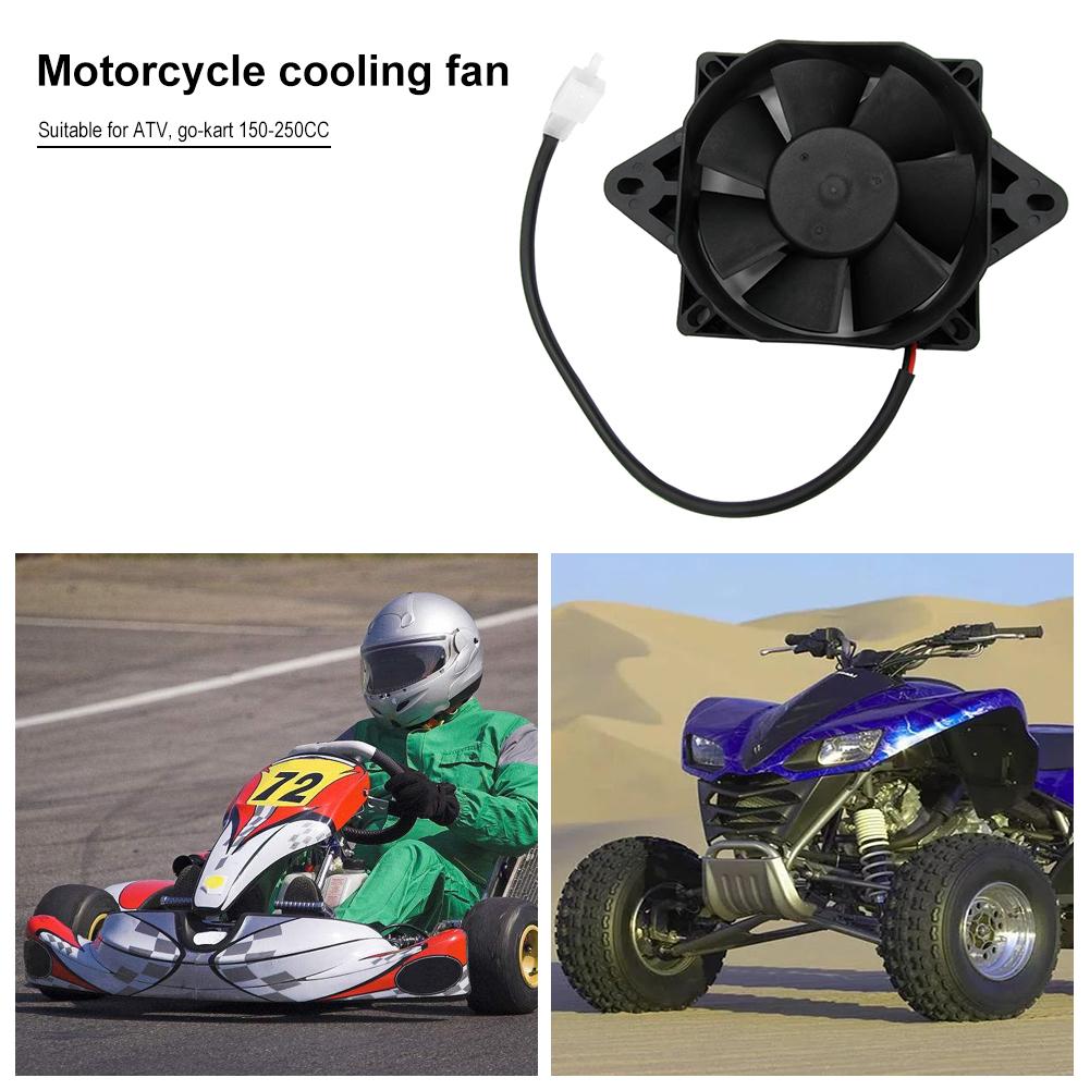 thumbnail image 4 of Ventilador termoeléctrico de radiador para quads de 150 cc y 250 cc, motos de cross y ATV, 4 of 9