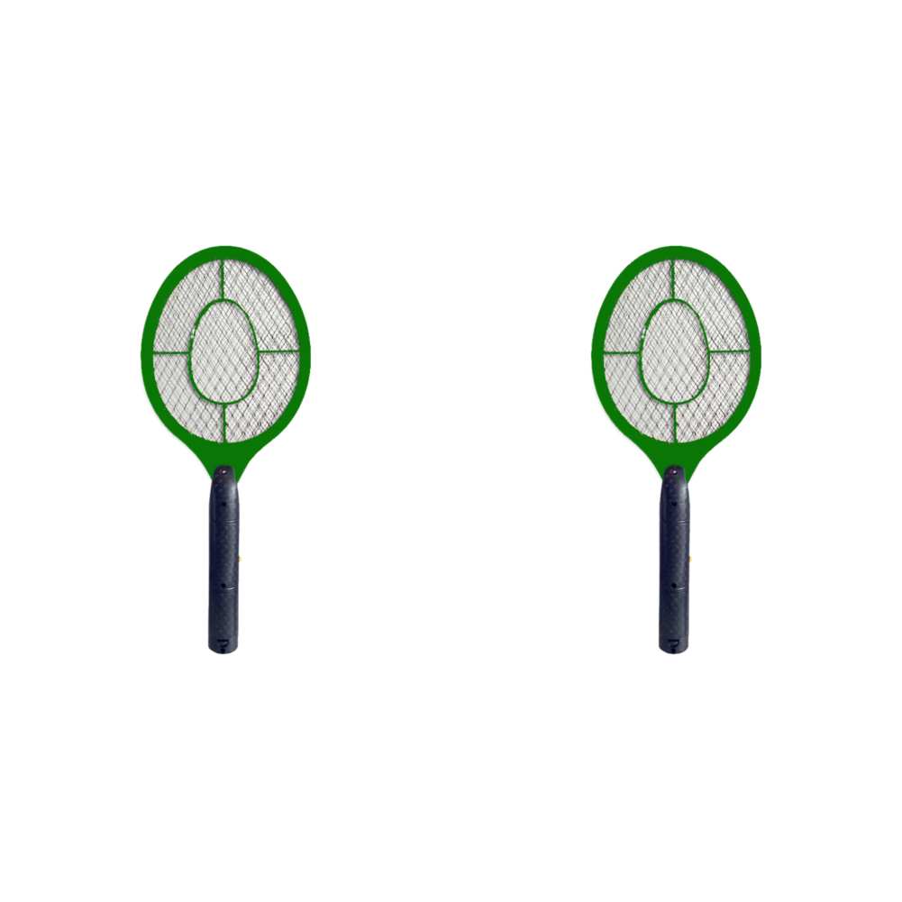 thumbnail image 1 of Matamoscas eléctrico Bug Zapper raqueta mosca de mano con batería Zapper verde, 1 of 8