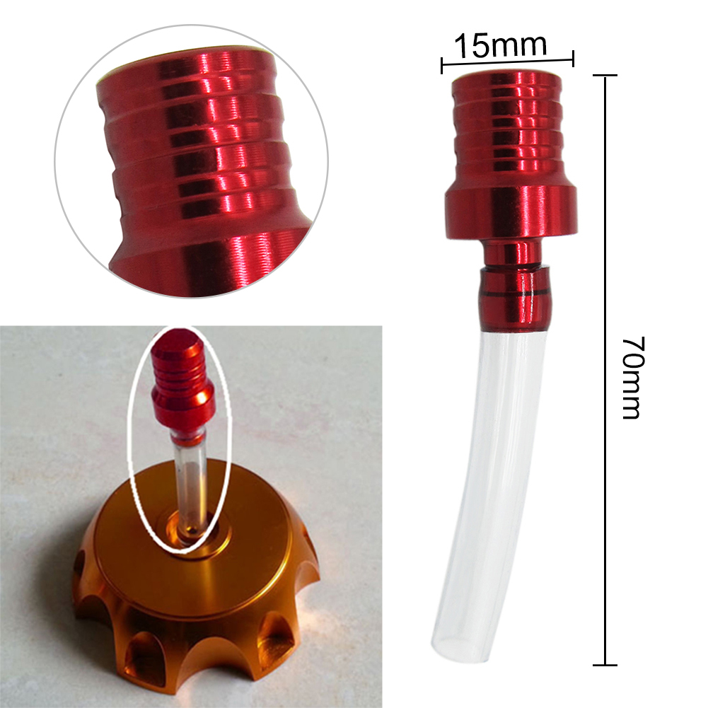 thumbnail image 4 of Manguera de ventilación y tapa de depósito de gasolina para ATV (rojo), 4 of 9