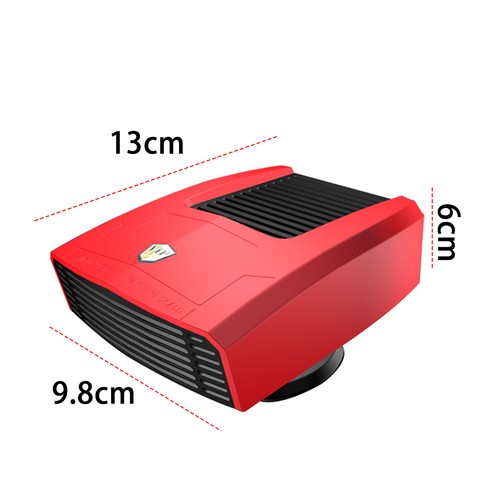 thumbnail image 3 of Calentador eléctrico de 12 V Enfriador de aire de 120-150 W Ventilador de calefacción de calefacción rápida Ventilador de calefacción para el clima húmedo de invierno, 3 of 9