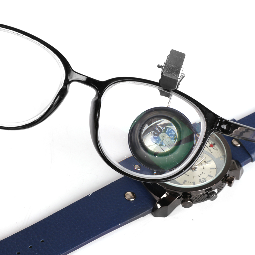 thumbnail image 4 of ALEAY Clip-On Eyeglass Mupladilla 70x60x40cm Lente de lente de lupa lupa de ojos clip para leer electrónica de lectura reparación de reloj, 4 of 8