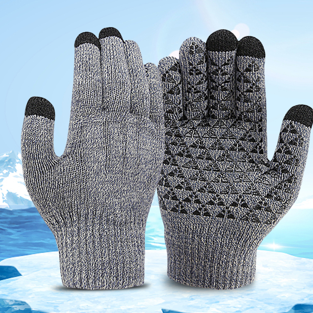 Guantes cálidos de invierno Pantalla táctil Guantes de snowboard de invierno Guantes de punto de punto ¡HELORADOR MANO PARA MARCATURA DE MOTERINGERING CAMPING CAMPING