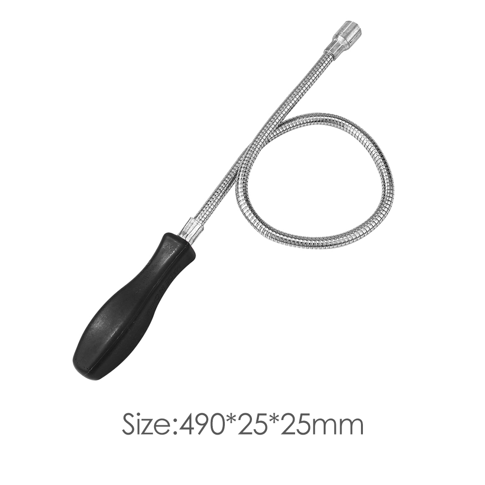 thumbnail image 2 of Herramienta de recogida magnética Flexible Retriever Stick Magnetic Reacher Herramientas para tornillos de recogida Tuercas uñas de ubicaciones estrechas, 2 of 8