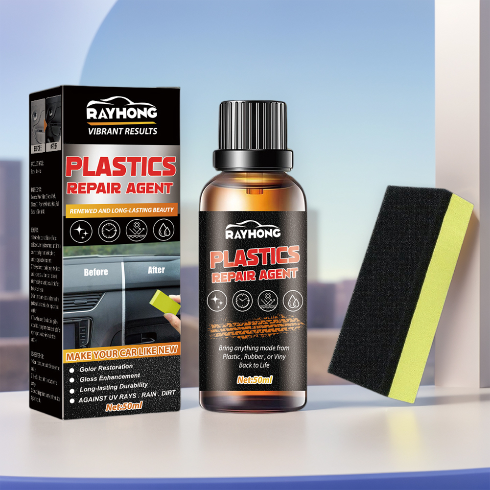 thumbnail image 1 of Agente de recubrimiento refrescante de 50 ml Agente de reacondicionamiento Agente de limpieza Plastics Piezas Remactar Agente Revitalización de recubrimiento Agente de recubrimiento, 1 of 9