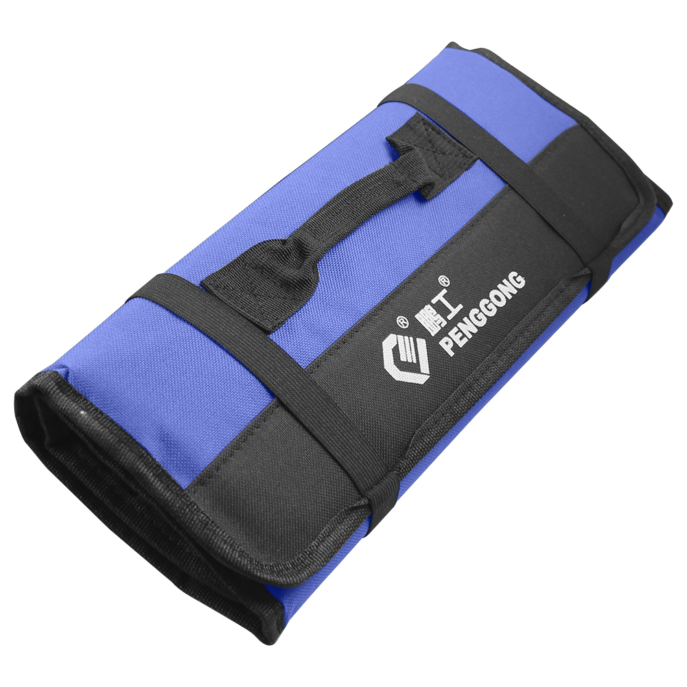 thumbnail image 1 of Bolsas de herramientas plegables con asas de transporte impermeables (azules), 1 of 5