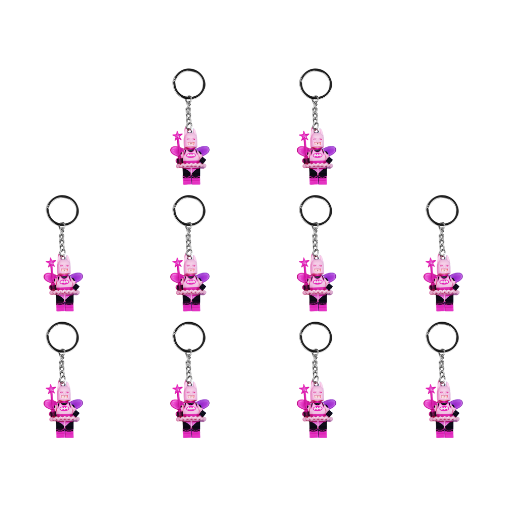 thumbnail image 1 of Fairy lego llavero dibujos animados de anime muñeca muñeca lindo llavero rosa, 1 of 5