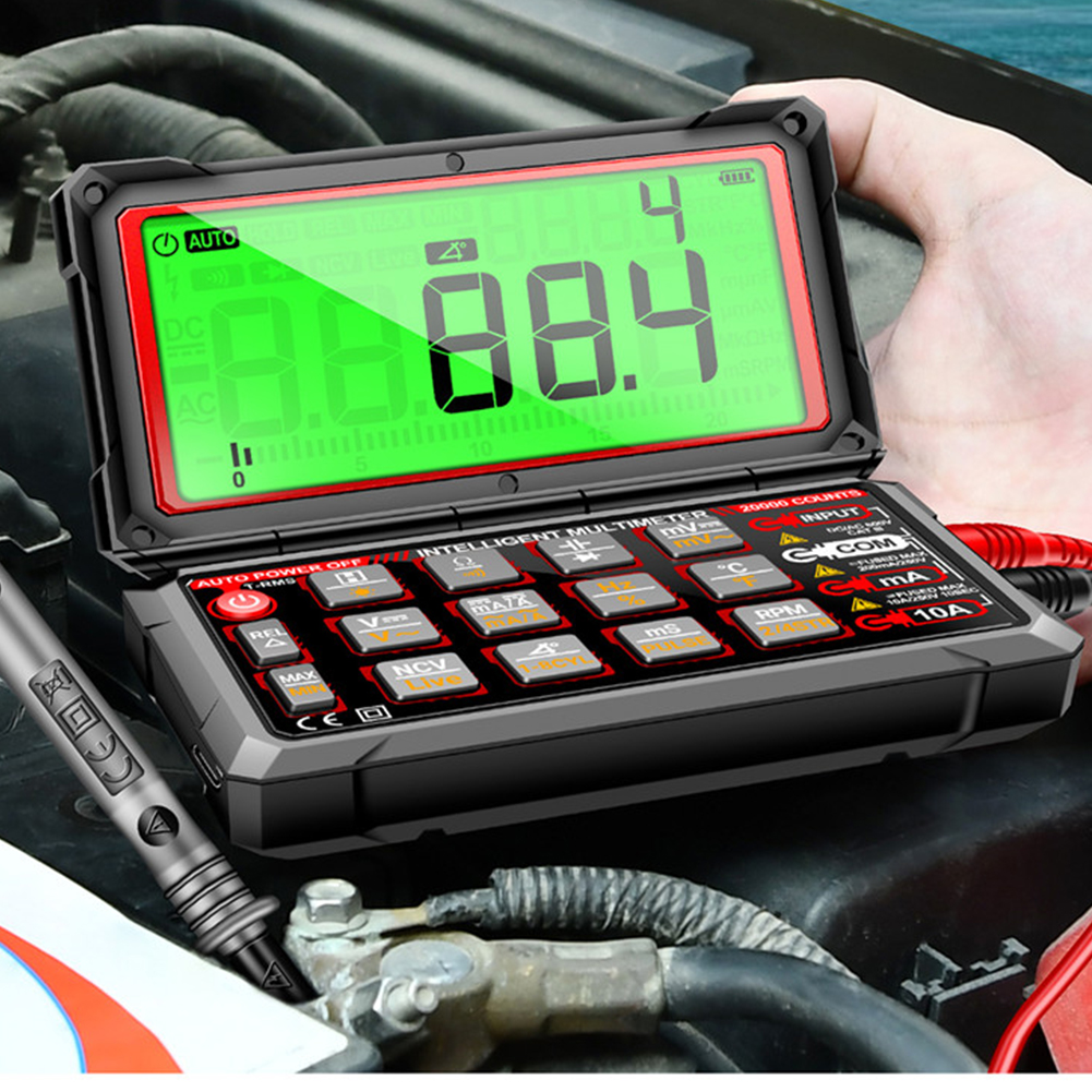 thumbnail image 5 of Voltaje de AC/CC digital/Tester de corriente 20000 Conteos Capacitancia de diodo Probador de testimon, 5 of 9