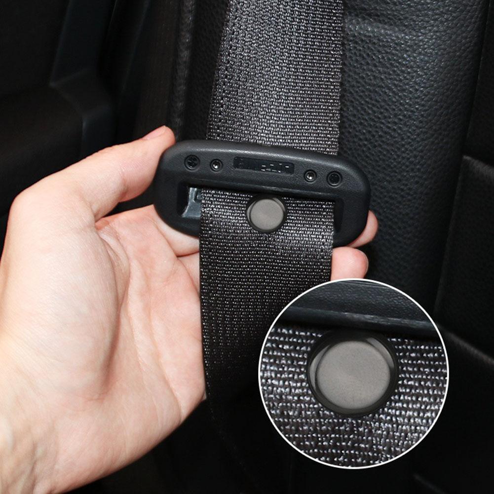 Tope de cinturón pequeño Carretero Seguridad de seguridad Límite de la hebilla Retención de hebillas Botón para el cinturón de seguridad para accesorios para automóviles personales al aire libre