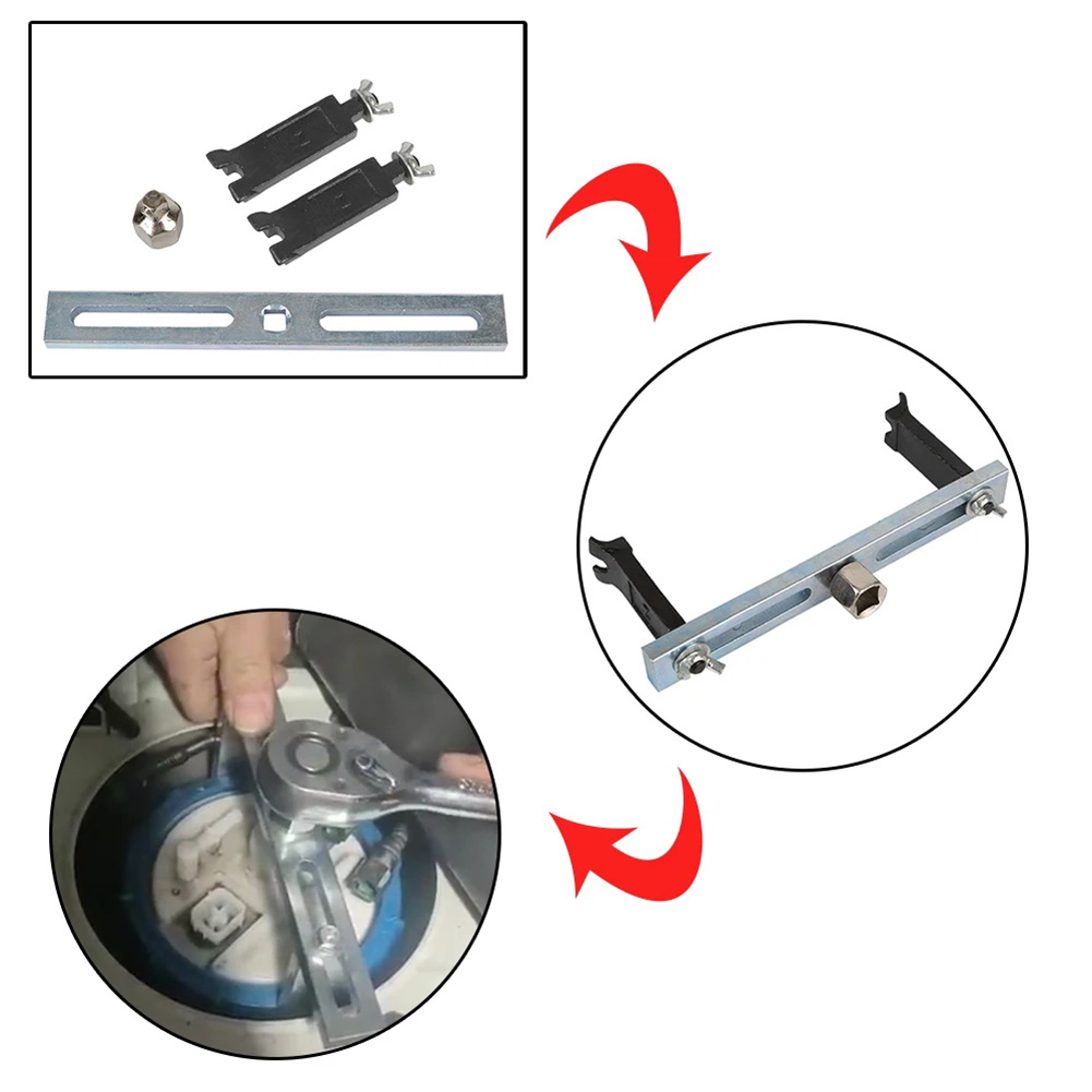 thumbnail image 5 of Herramienta de anillo de bloqueo de bomba de combustible, herramienta de extracción de bomba de combustible, accesorios universales para motocicleta, 5 of 9
