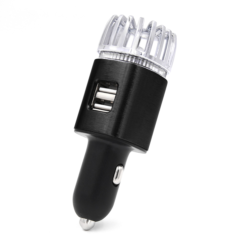 thumbnail image 1 of JO-6291 Mini Purificador de aire para automóvil ionizador con doble olor a olor de humo de cargador USB, 1 of 8