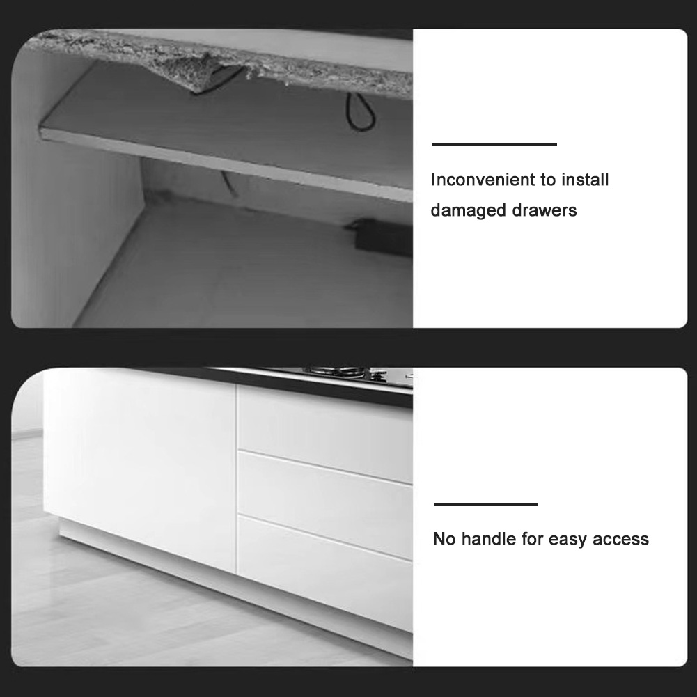 thumbnail image 5 of Woodworking Jig Gabinet Tool Cajón de acero Instalación delantero Clamp Negro 2 PCS, 5 of 6