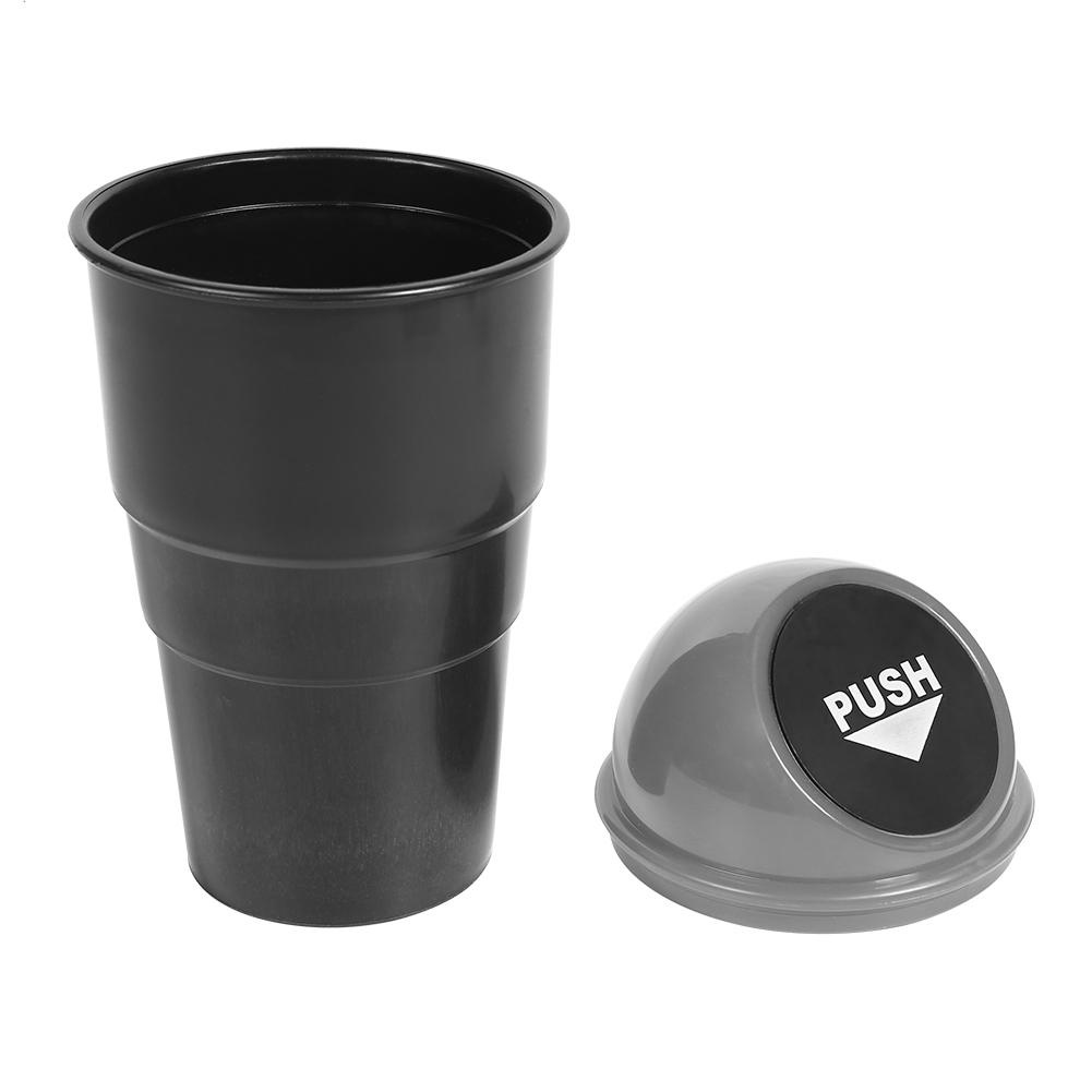 thumbnail image 3 of CAR MINI Garbage Can Auto Trash Tash Vehicle Polip Sorteo Bin Caja gris, 3 of 9