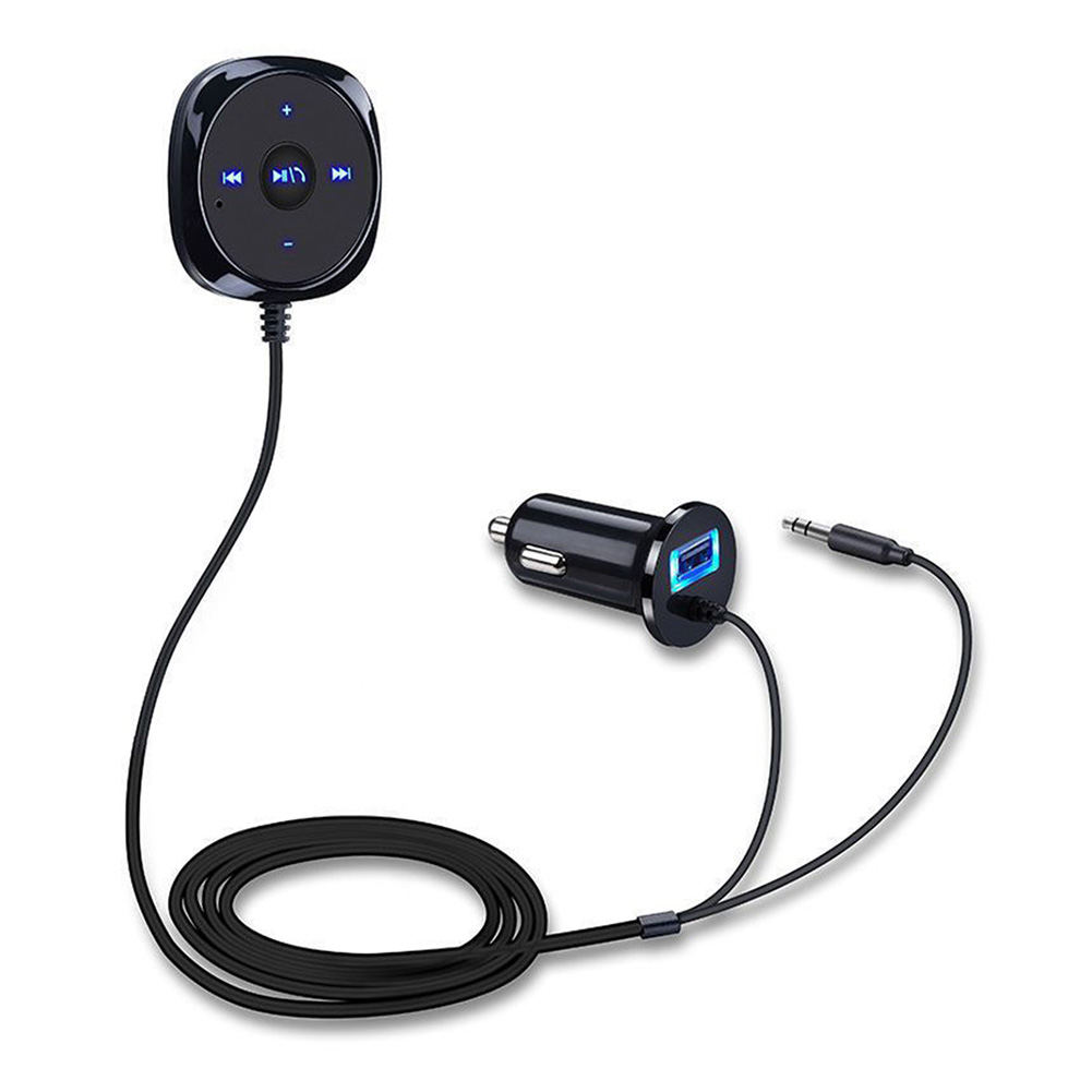 thumbnail image 4 of 3 receptores de música inalámbricos Bluetooth con adaptador AUX de 3.5 mm para coche, 4 of 9