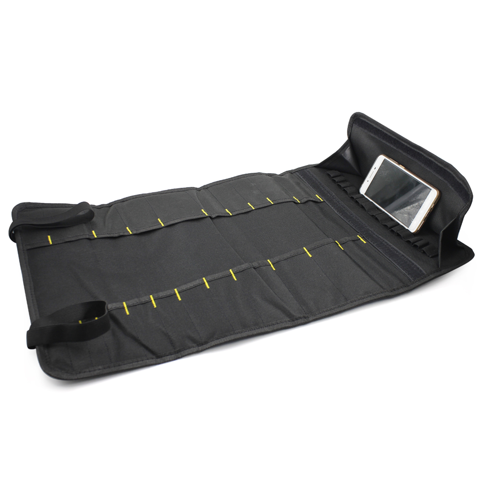 thumbnail image 5 of Bolsas de herramientas plegables con asas de transporte impermeables (azules), 5 of 5