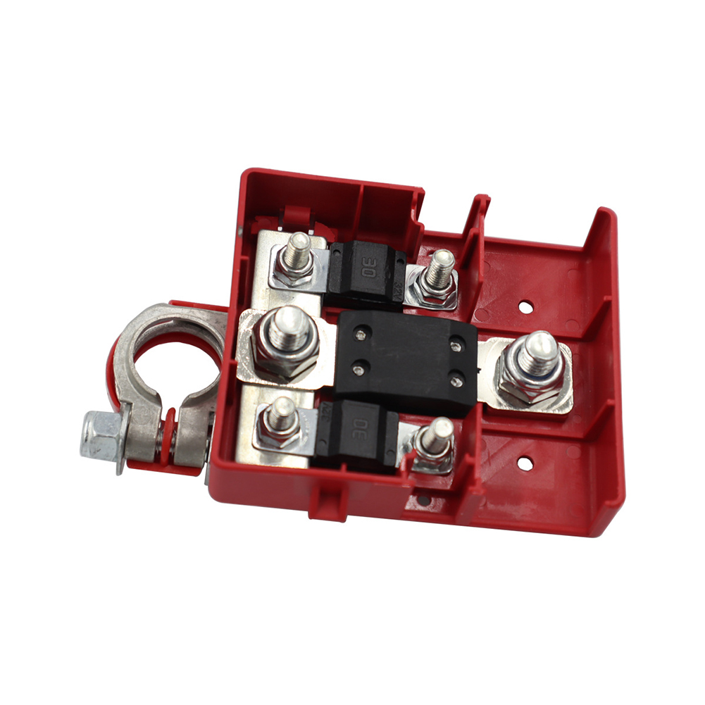 thumbnail image 5 of 32V 400A Terminal de distribución de la batería del automóvil Subgadora de liberación rápida Adaptador de conector de fusible de fusible para caravanas Camina para caravana, 5 of 9