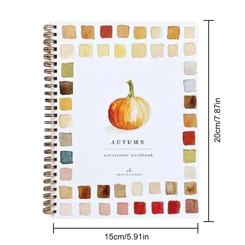 thumbnail image 2 of PERRADA DE PERRAMA DE PERRADA DE PERRADA ACUATA DE ACUORTA DE 12 COLORES Conjunto de acuarela con (otoño), 2 of 8