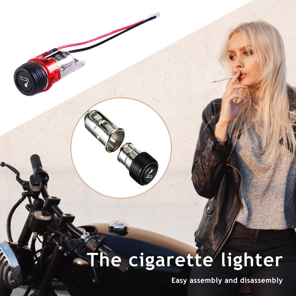 thumbnail image 5 of Encendedor de cigarrillos de 12 V con alimentación de alambre de lámpara Design innovador enchufe enchufe encendedor para encendedor accesorios para automóvil, 5 of 6