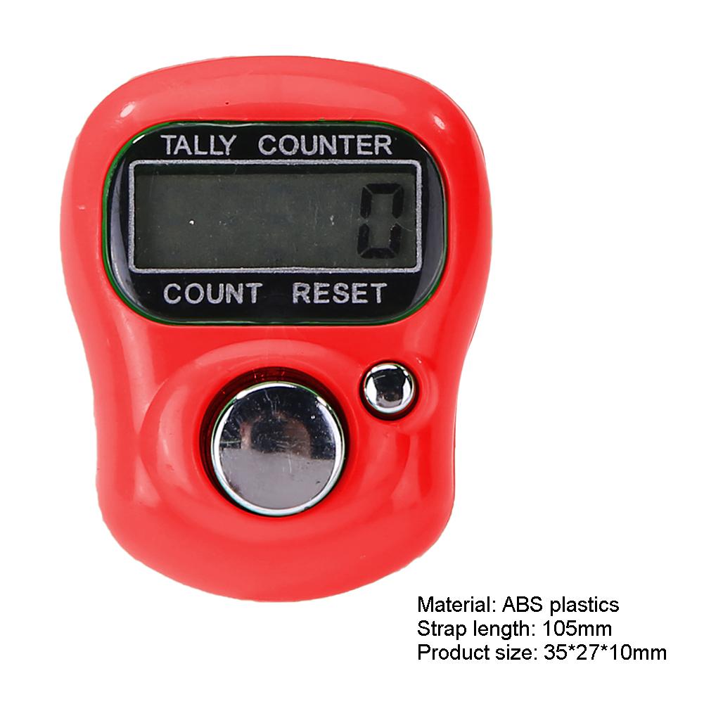 thumbnail image 3 of Contador mini dedo lcd gama digital electrónica 0-99999 rojo, 3 of 8