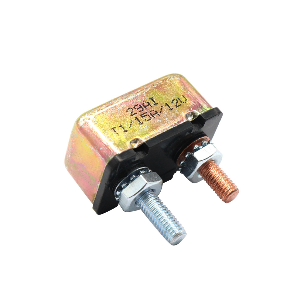 thumbnail image 1 of Disyuntor de 15 A, 12 V/24 V con tapa, reinicio automático, batería doble, fusible de 15 A, 1 of 9
