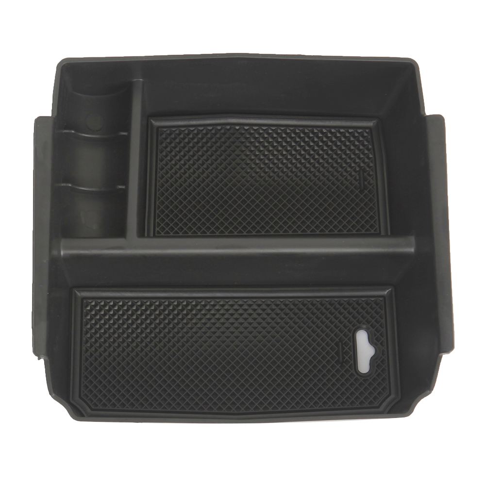 thumbnail image 1 of Center Console Organizadores Bandeja Vehículos Accesorios de automóviles Centro de automóviles Bandeja de caja de almacenamiento de la consola de la consola para Wrangler JK 2011-2017, 1 of 8