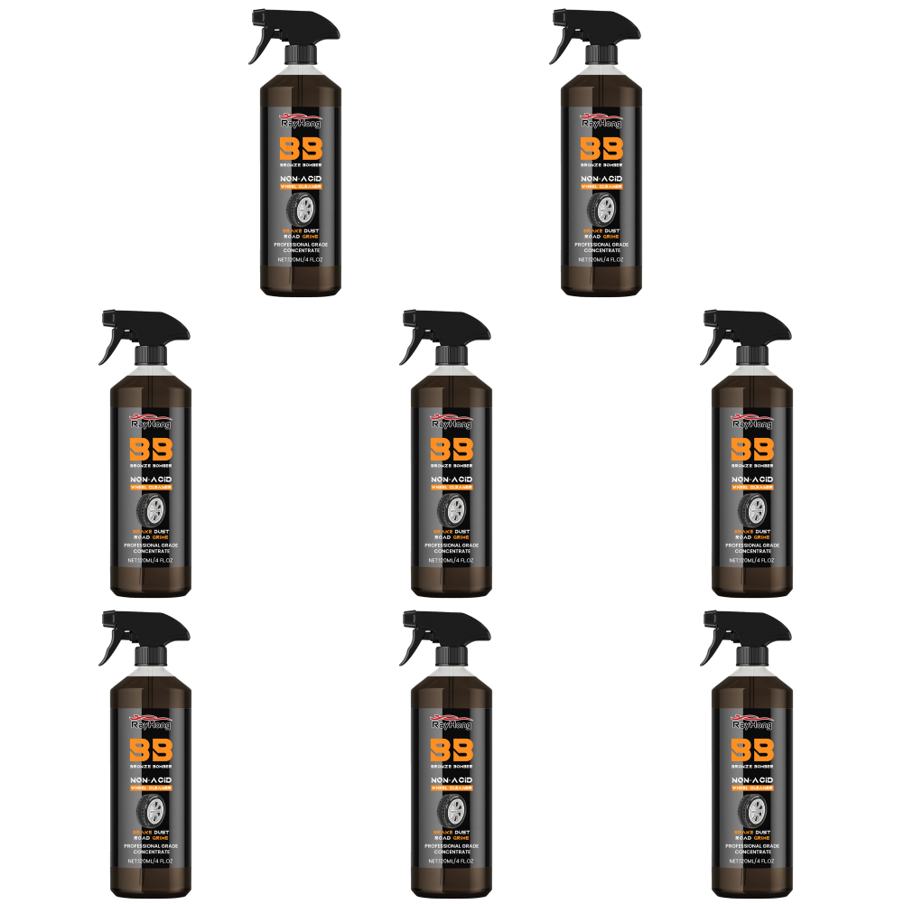 Limpiador de ruedas Potente spray de limpieza para lavado de autos Bomber de frenos de 120 ml