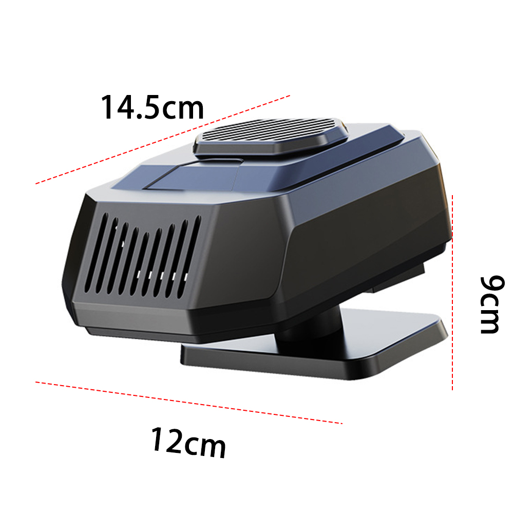 thumbnail image 3 of 12V 150W CALADOR DE COMO ELÉCTRICO Enfriador de aire calefacción rápida Refriamiento Calefacción Ventilador de ventilador y ventilador de refrigeración para el clima húmedo de invierno, 3 of 8