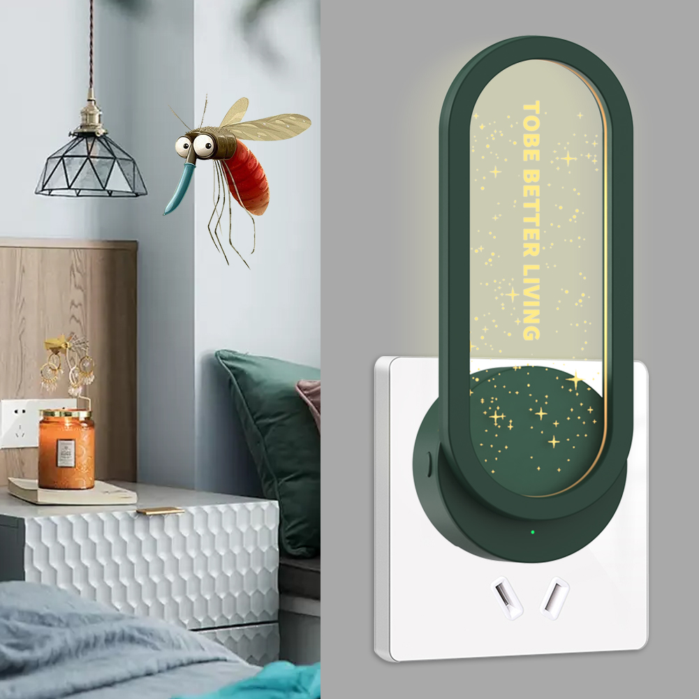thumbnail image 4 of Mosquito repelente complemento electrónico para dormitorio de casa (UE) verde, 4 of 9
