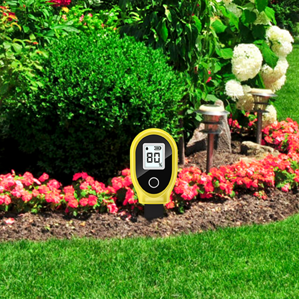 thumbnail image 4 of Medidor de humedad del suelo Higrómetro digital Sensor de humedad Monitor de agua de planta para plantación de flores de jardín en macetas, 4 of 9