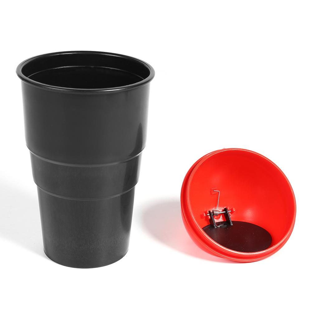 thumbnail image 2 of CAR MINI Garbage Can Auto Trash Tash Vehicle Polip Sorteo Bin Caja gris, 2 of 9