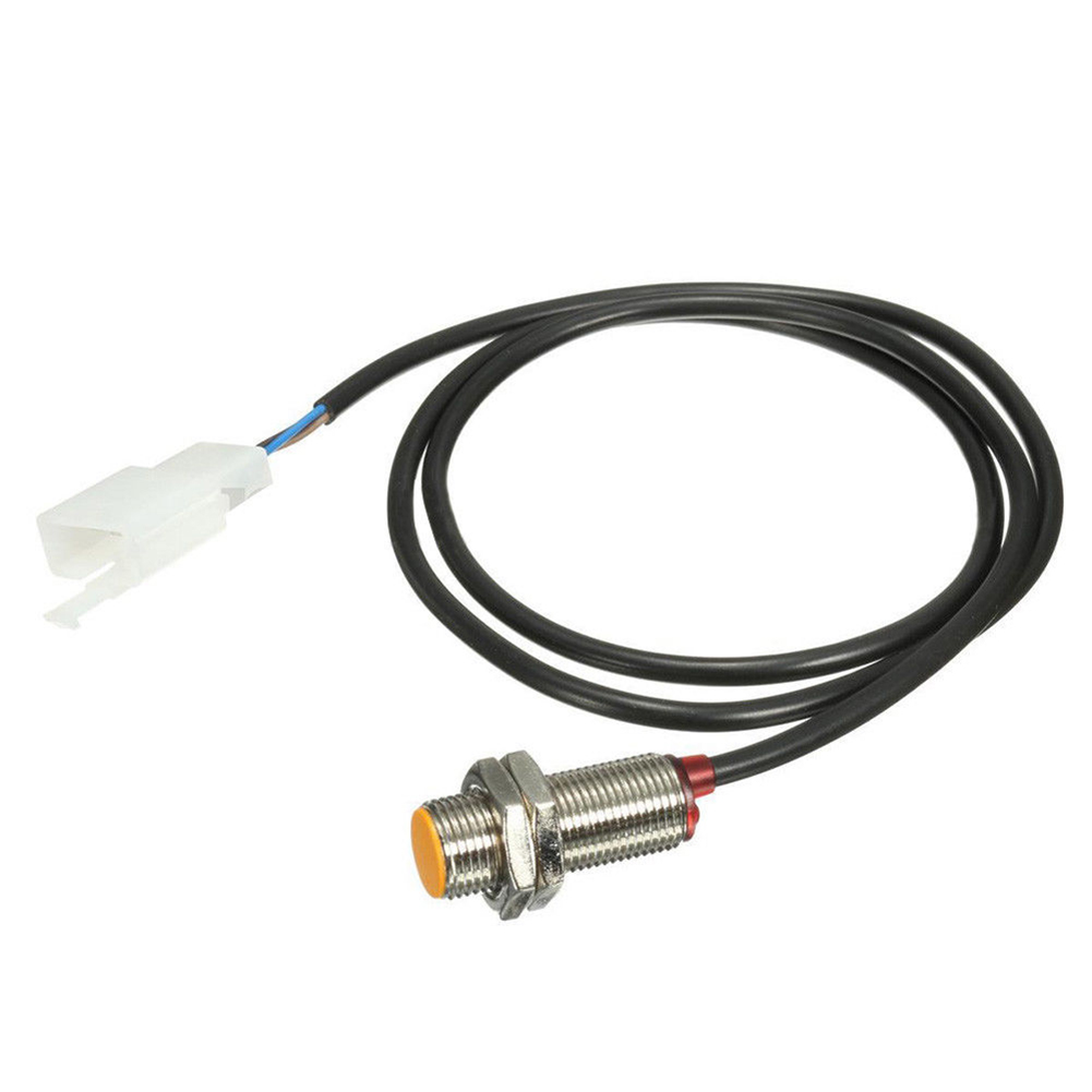 Cable del sensor del odómetro 3 Pins Cable del sensor del odómetro digital con 3 imanes piezas de repuesto para el velocímetro de la motocicleta