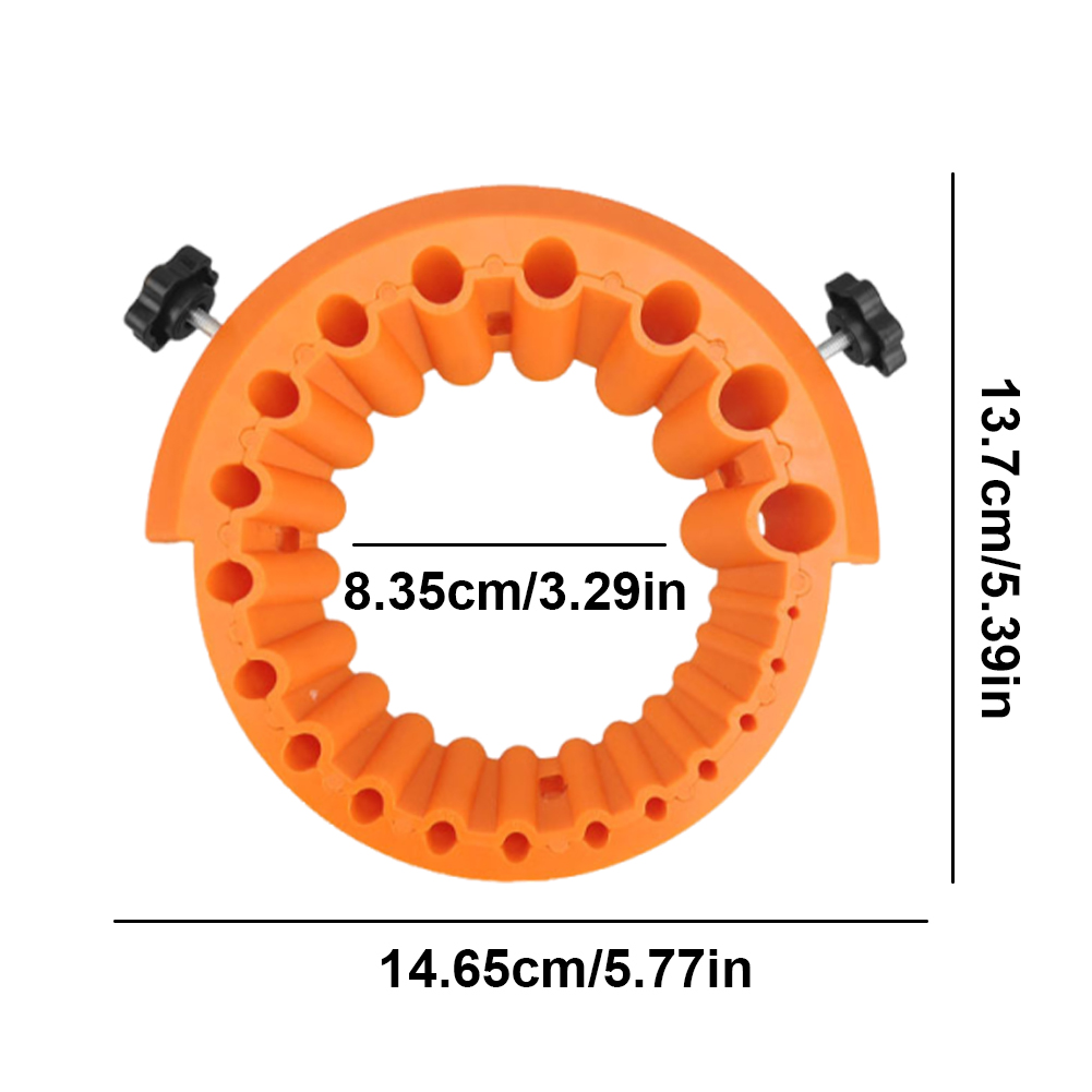 thumbnail image 2 of Taladro de afilador de bits de 2 a 13 mm de perforación de perforación para anaranjado de ángulo de 115 125 mm de ángulo, 2 of 8