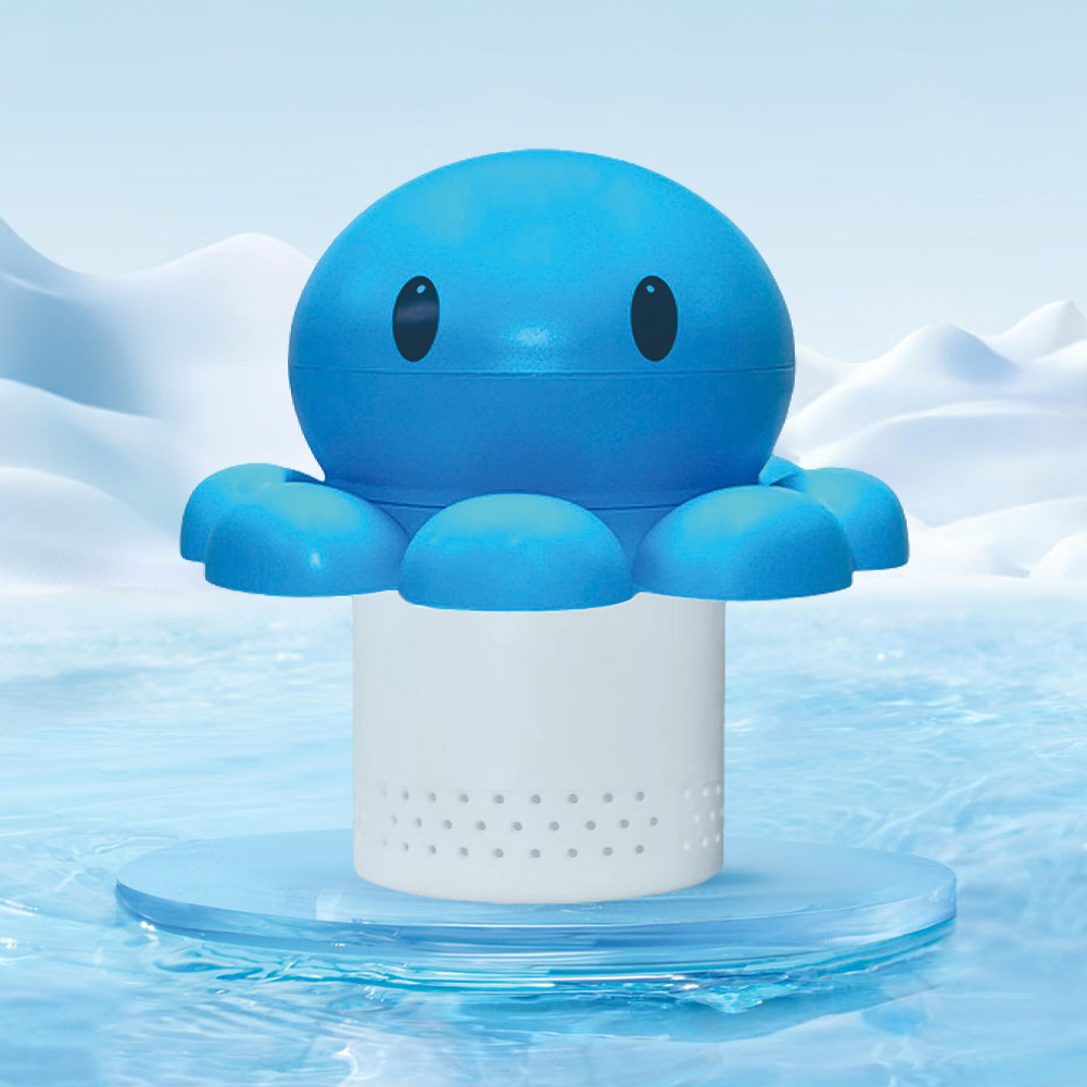 Piscina de pulpo cloro Dispensador de cloro Floater para piscinas pequeñas y grandes