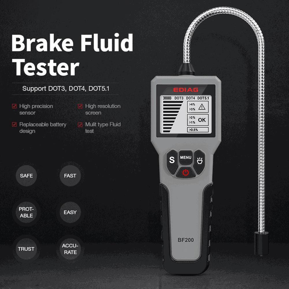 thumbnail image 1 of Probador de fluido de frenos automotrices CAR digital Dot3 Dot4 Dot5.1 Detector de de aceite Herramientas de inspección de automóviles de alta precisión, 1 of 9