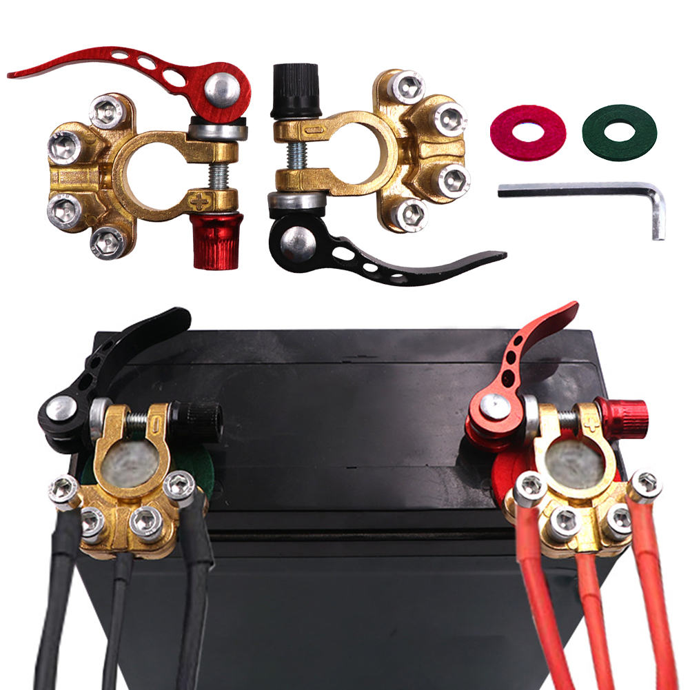 thumbnail image 4 of 1 Establecer terminales de batería conectores a prueba de fugas Automotriz Terminal Liquidación de llave de llave Accesorios automáticos para caravana de automóvil, 4 of 9
