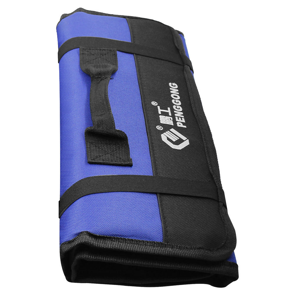 thumbnail image 3 of Bolsas de herramientas plegables con asas de transporte impermeables (azules), 3 of 5