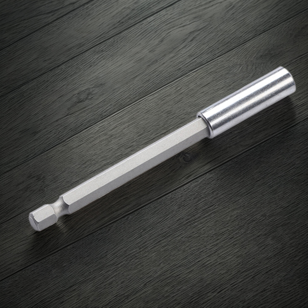Soporte de broca para vaso de extensión magnética, herramientas eléctricas de vástago hexagonal de 1/4 de pulgada(150mm)