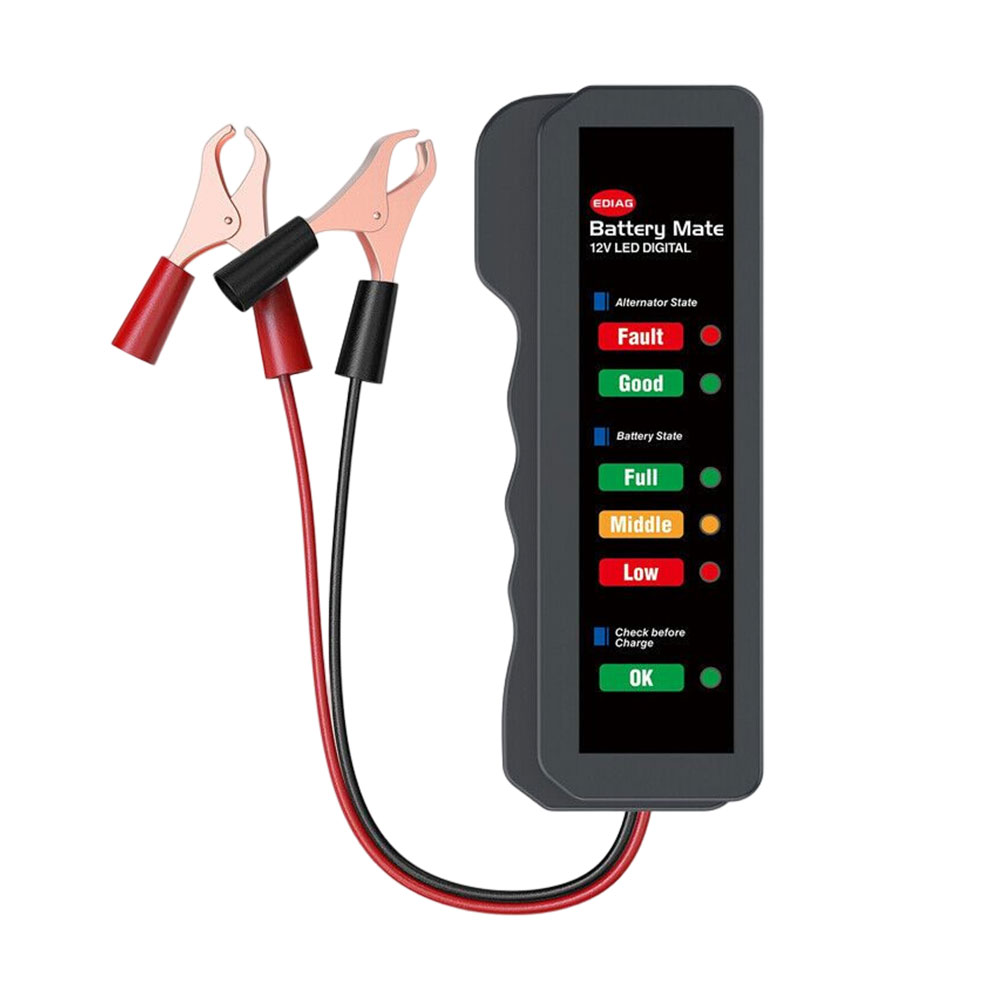 thumbnail image 4 of Batería 12V Auto Tester 6 Monitor de automóvil LED para automóvil para vehículo automotriz, 4 of 7