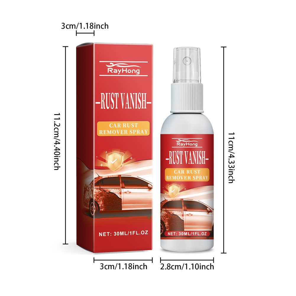 thumbnail image 2 of Spray removedor de óxido, 30ml, polvo de Metal para coche, limpiador de pintura de Metal en polvo de hierro, 2 of 9