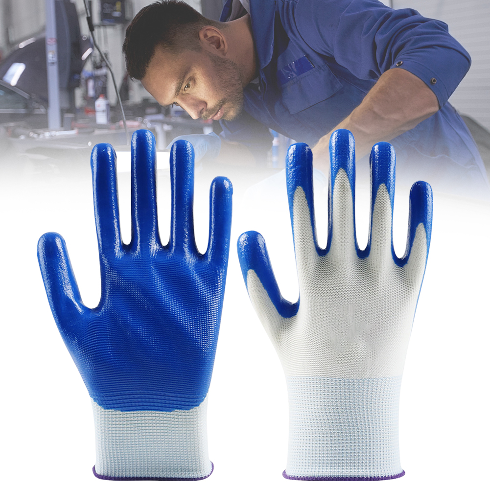 thumbnail image 5 of Guantes de trabajo Mitten transpirable que funciona con guantes de nitrilo resistentes a la desgaste sin deslizamiento, 5 of 9