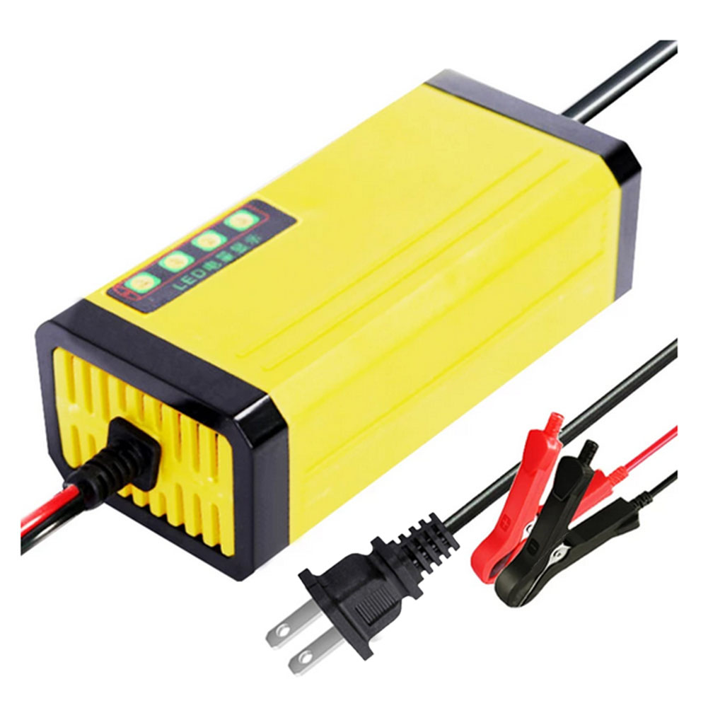 thumbnail image 4 of 2 cargadores de batería de 12 V 2 A para coche y motocicleta con pantalla LED (EE. UU.), 4 of 9