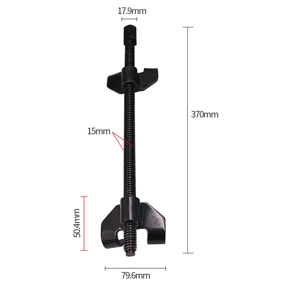 thumbnail image 3 of Suspensión negra Compresor de primavera de primavera Desmontaje de amortiguadores de servicio pesado Desmontaje de acero al alto acero de carbono para motocicleta bicicleta de montaña, 3 of 9