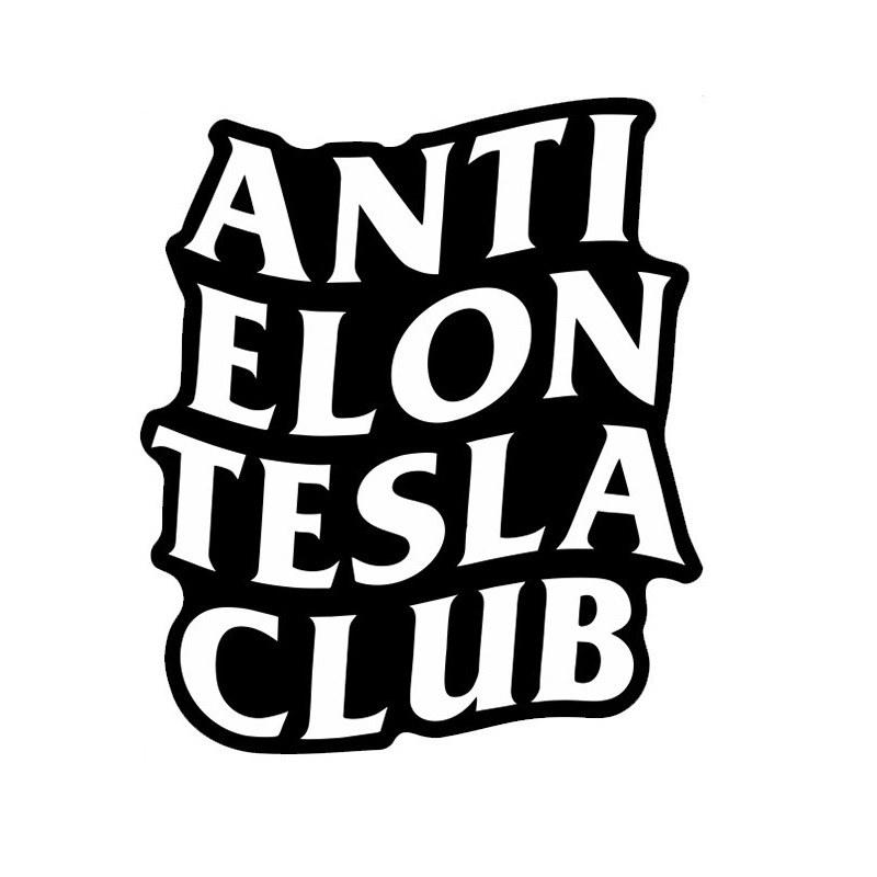 thumbnail image 4 of Calcomanía de laptop para la pegatina de parachoques Tesla Ventana de parachoques impermeable (E), 4 of 7