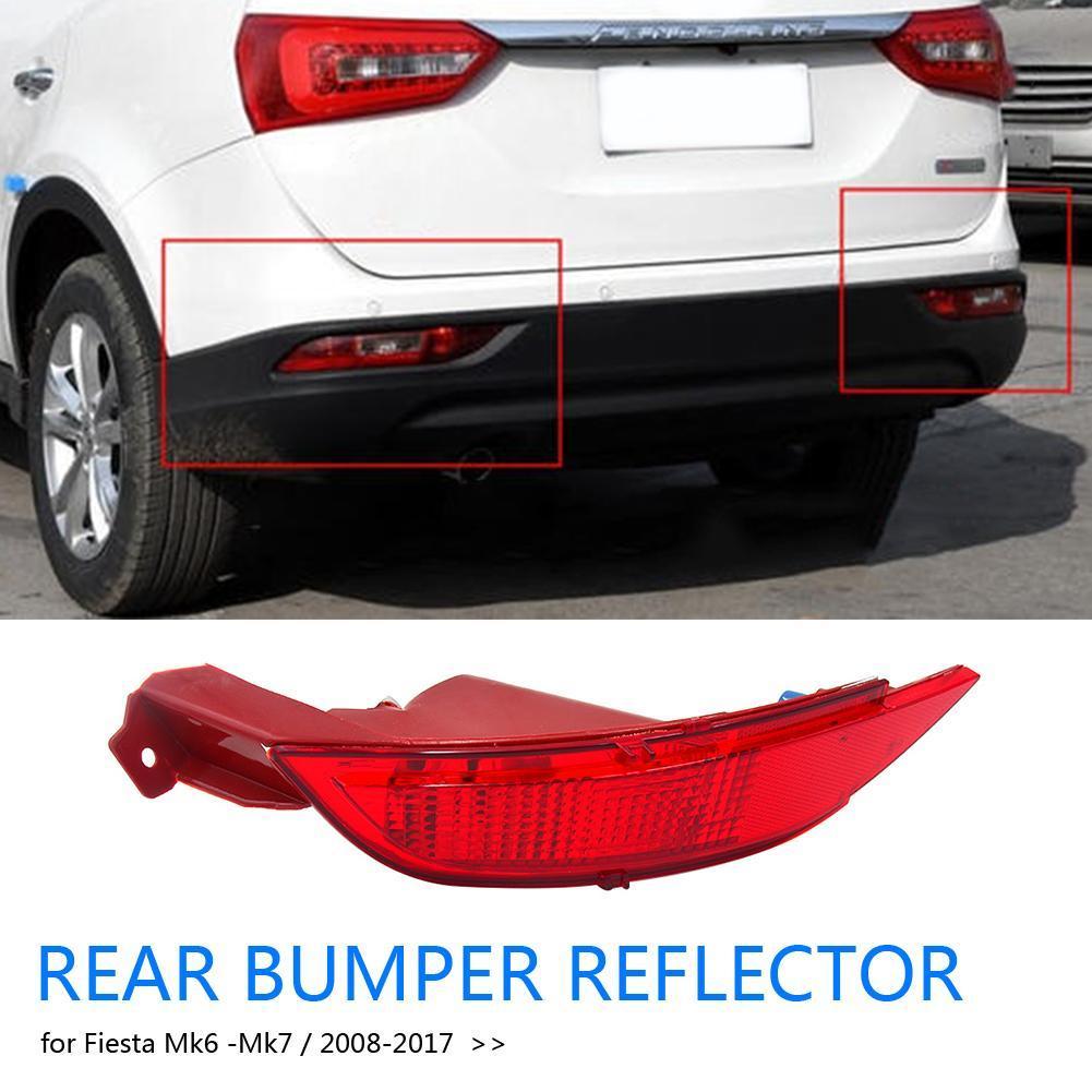 thumbnail image 1 of Golpeones traseros Luces reflectadoras Reflectores de parachoques traseros Conjunto de luces antiniebla para Ford Fiesta MK6 MK7 Estilo de automóvil, 1 of 2