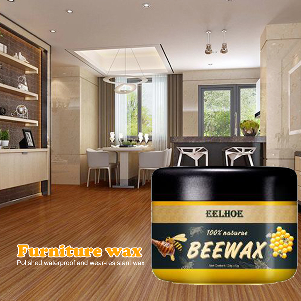 thumbnail image 4 of Cuidado de la madera, curado, cera de abejas, cera natural, cera para limpieza de muebles (con esponja), 4 of 5