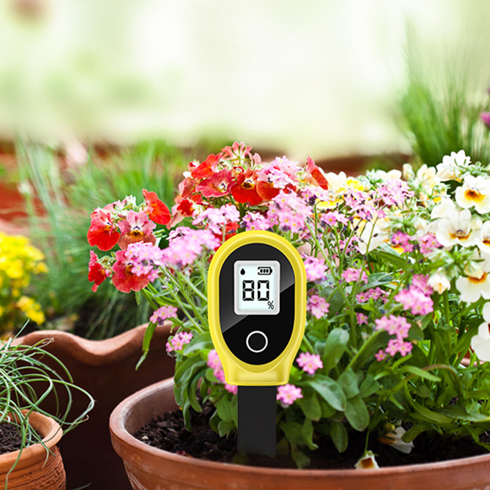 thumbnail image 1 of Medidor de humedad del suelo Higrómetro digital Sensor de humedad Monitor de agua de planta para plantación de flores de jardín en macetas, 1 of 9
