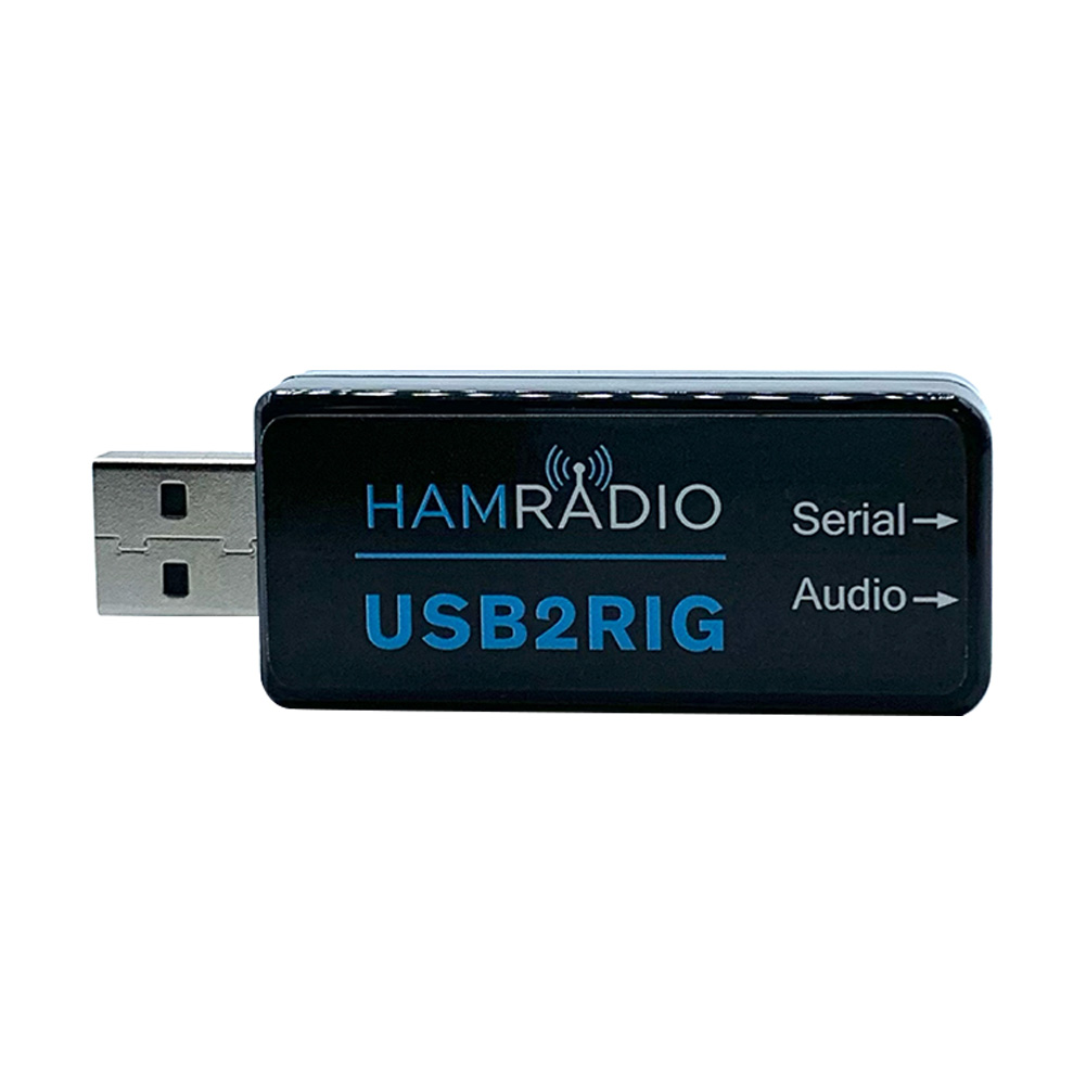 thumbnail image 1 of Conector de tarjeta de sonido USB USB2RIG Radio para Kenwood Yaesu Icom Business Radio, 1 of 6