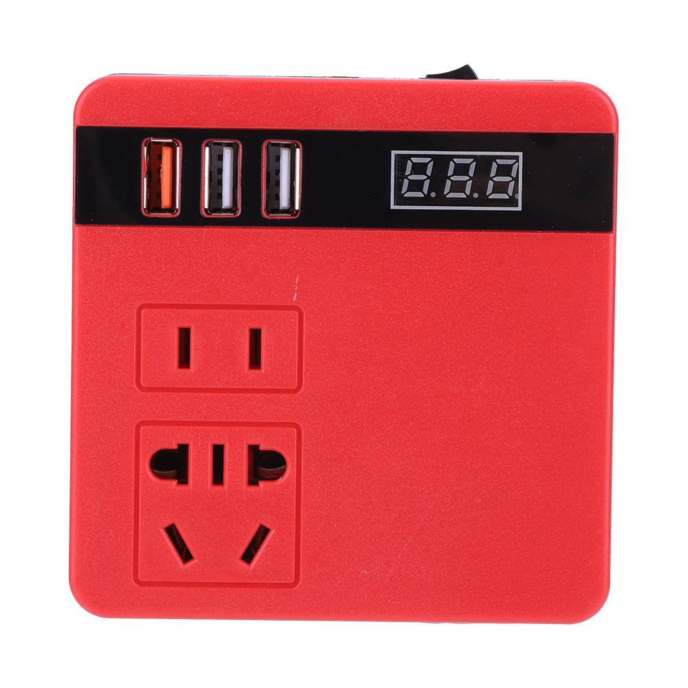 thumbnail image 2 of Inverter de batería de litio de 120W DC 18-21V a AC 220V Power Inverter para Milwaukee, 2 of 9