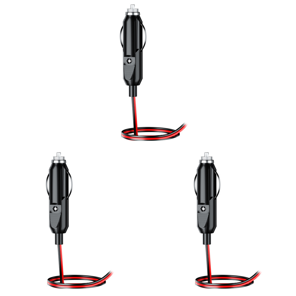 thumbnail image 1 of Conector universal para encendedor de cigarrillos de coche de 12 V/24 V con cable de 20 A con fusible (0,6 m), 1 of 6